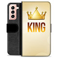 Samsung Galaxy S21 5G Premium Wallet Case - King