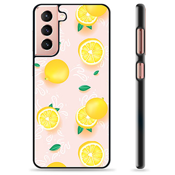 Samsung Galaxy S21 5G Protective Cover - Lemon Pattern