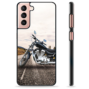 Samsung Galaxy S21 5G Protective Cover - Motorbike