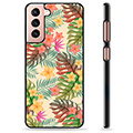 Samsung Galaxy S21 5G Protective Cover - Pink Flowers