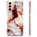 Samsung Galaxy S21 5G TPU Case - Ruby Marble