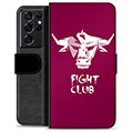 Samsung Galaxy S21 Ultra 5G Premium Wallet Case - Bull