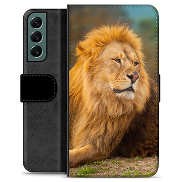 Samsung Galaxy S22+ 5G Premium Wallet Case - Lion