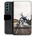 Samsung Galaxy S22+ 5G Premium Wallet Case - Motorbike