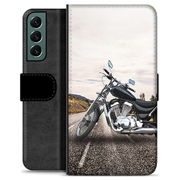 Samsung Galaxy S22+ 5G Premium Wallet Case - Motorbike