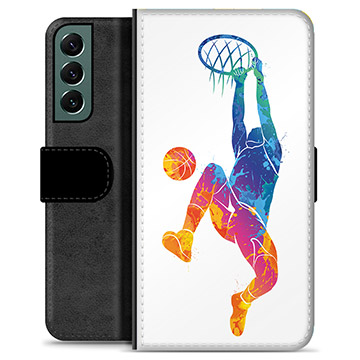 Samsung Galaxy S22+ 5G Premium Wallet Case - Slam Dunk