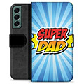 Samsung Galaxy S22+ 5G Premium Wallet Case - Super Dad