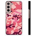 Samsung Galaxy S22 5G Protective Cover - Pink Camouflage