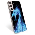 Samsung Galaxy S22 5G TPU Case - Blue Fire Dragon