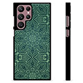 Samsung Galaxy S22 Ultra 5G Protective Cover - Green Mandala