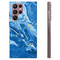 Samsung Galaxy S22 Ultra 5G TPU Case - Colorful Marble