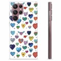 Samsung Galaxy S22 Ultra 5G TPU Case - Hearts