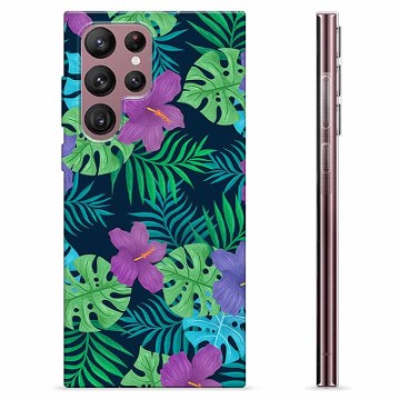 Samsung Galaxy S22 Ultra 5G TPU Case - Tropical Flower