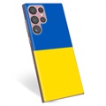 Samsung Galaxy S22 Ultra 5G TPU Case Ukrainian Flag - Yellow and Light Blue