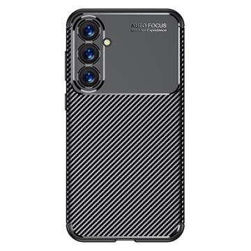 Samsung Galaxy S23 FE Beetle Carbon Fiber TPU Case - Black