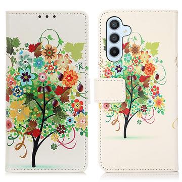 Samsung Galaxy S23 FE Glam Series Wallet Case - Flowering Tree / Colorful