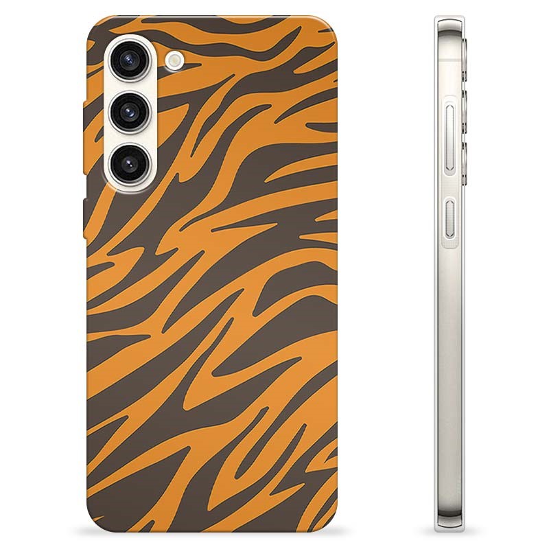 15% OFF by SUNSKY COUPON CODE: EDA0052579 for For Samsung Galaxy S23 FE 5G Little Tiger Embossed Leather Phone Case(Purple)