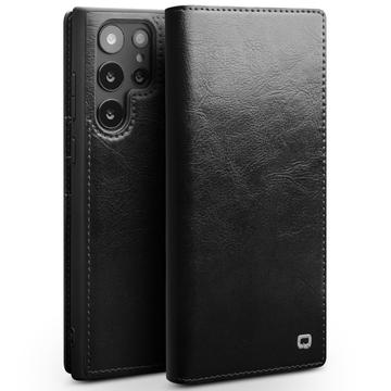 Samsung Galaxy S23 Ultra 5G Pro Qialino Classic Wallet Leather Case