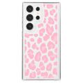 Samsung Galaxy S23 Ultra Fashion TPU Case - Pink Leopard