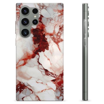 Samsung Galaxy S23 Ultra 5G TPU Case - Ruby Marble