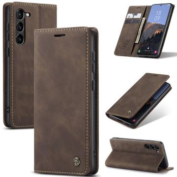 Samsung Galaxy S24 Caseme 013 Series Wallet Case - Coffee