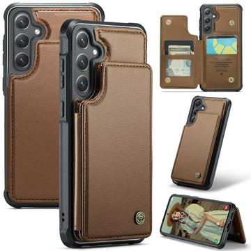 Samsung Galaxy S24 Caseme C22 Case RFID Card Wallet - Brown