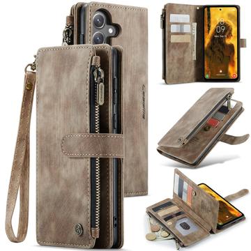 Samsung Galaxy S24 FE Caseme C30 Multifunctional Wallet Case - Brown