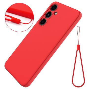 Samsung Galaxy S24 Liquid Silicone Case - Red