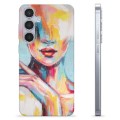 Samsung Galaxy S24+ TPU Case - Abstract Portrait