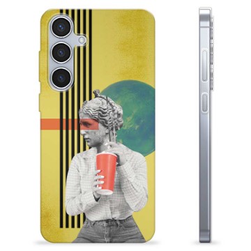 Samsung Galaxy S24+ TPU Case - Retro Art