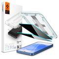 Samsung Galaxy S24/S25 Spigen Glas.tR Ez Fit Privacy Screen Protector - 9H - 2 Pcs.