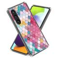 Samsung Galaxy S24 Stylish Ultra-Slim TPU Case - Rainbow Rhombus