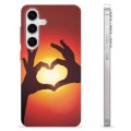 Samsung Galaxy S24 TPU Case - Heart Silhouette