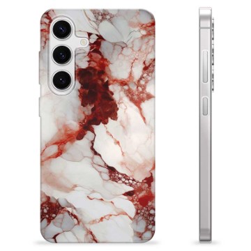 Samsung Galaxy S24 TPU Case - Ruby Marble