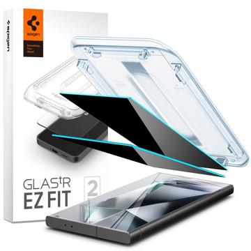 Samsung Galaxy S24 Ultra Spigen Glas.tR Ez Fit Privacy Screen Protector - 9H - 2 Pcs.