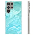 Samsung Galaxy S24 Ultra TPU Case - Blue Marble