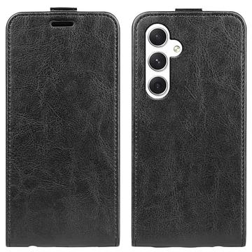 Samsung Galaxy S24 Vertical Flip Case with Card Slot