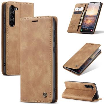 Samsung Galaxy S24+ Caseme 013 Series Wallet Case - Brown