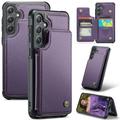 Samsung Galaxy S24+ Caseme C22 Case RFID Card Wallet - Purple