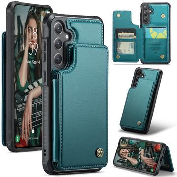 Samsung Galaxy S25 Caseme C22 Case RFID Card Wallet - Green