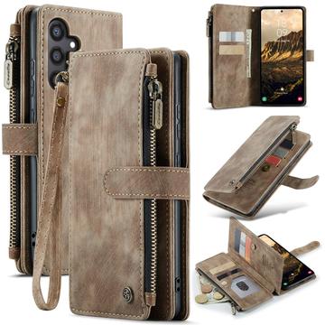 Samsung Galaxy S25 Caseme C30 Multifunctional Wallet Case - Brown