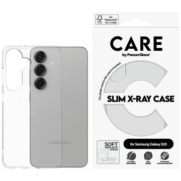 Samsung Galaxy S25 PanzerGlass Care Fashion Slim X-Ray Case - Transparent