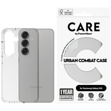 Samsung Galaxy S25 PanzerGlass Care Urban Combat Case - Transparent