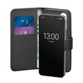 Samsung Galaxy S25 Puro Wallet Case with 2 Card Slots - Black