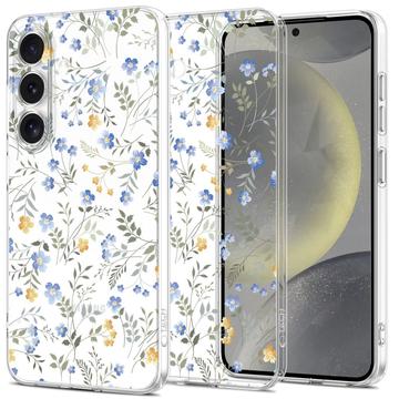 Samsung Galaxy S25 Tech-Protect FlexAir TPU Case - Spring Flowers