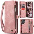 Samsung Galaxy S25 Ultra Caseme 008 2-in-1 Multifunctional Wallet Case - Pink