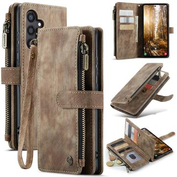 Samsung Galaxy S25+ Caseme C30 Multifunctional Wallet Case - Brown