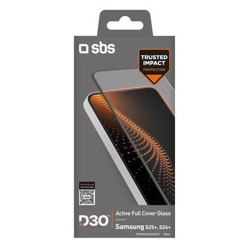 Samsung Galaxy S25+/S24+ SBS D3O Active Full Cover Tempered Glass Screen Protector with Frame