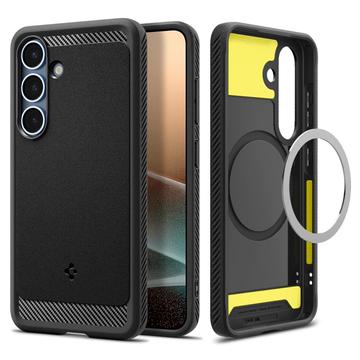 Samsung Galaxy S25+ Spigen Rugged Armor Mag TPU Case - Black