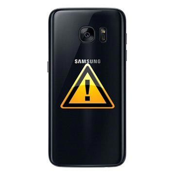 Samsung Galaxy S7 Battery Cover Repair - Black